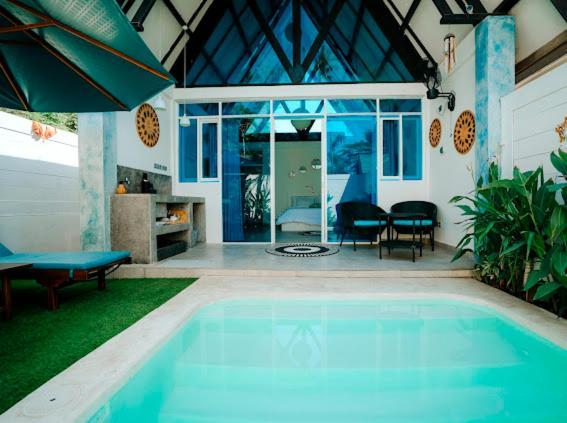 Atties Villa Gili Air Exteriör bild