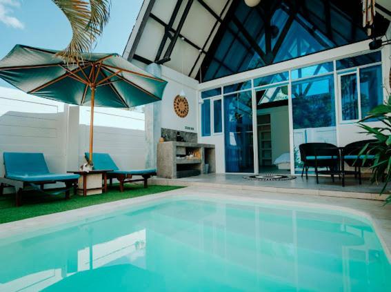 Atties Villa Gili Air Exteriör bild