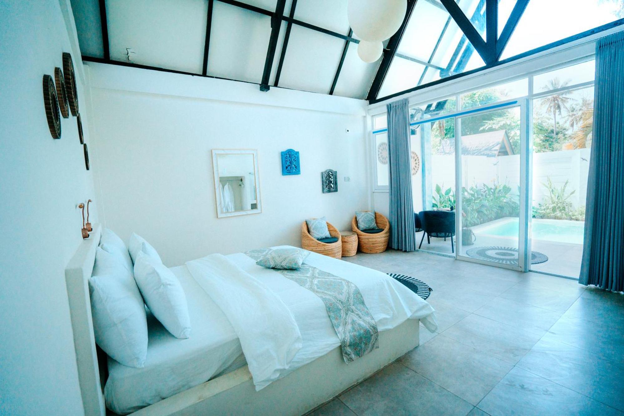 Atties Villa Gili Air Exteriör bild